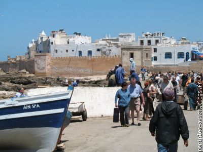 Les remparts d'Essaouira (anciennement Mogador)