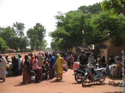 Le marché des femmes à Mopti